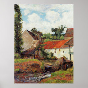 Affiche Paul Gauguin Farm, Lave-linge, Osny