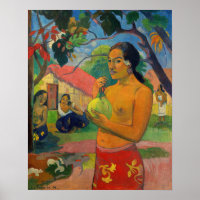 Paul Gauguin - Femme tenant un Fruit