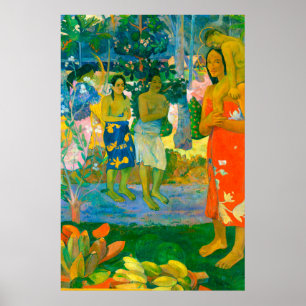 Affiche Paul Gauguin "La Orana Maria (Je vous salue Marie)