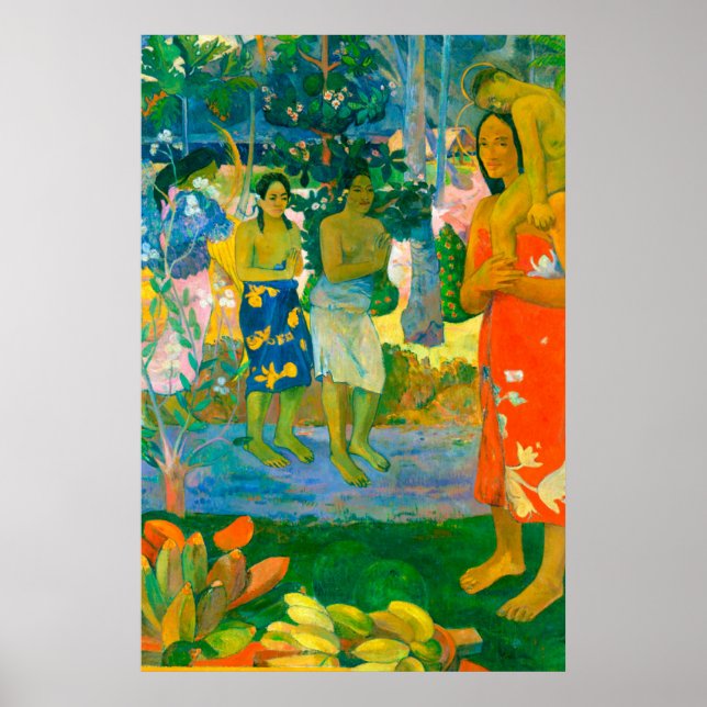 Affiche Paul Gauguin "La Orana Maria (Salut Marie)" (Devant)