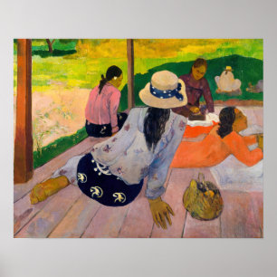Affiche Paul Gauguin - La Sieste