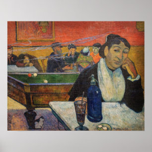 Affiche Paul Gauguin - Le Café de Nuit, Arles