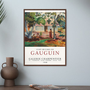 Affiche Paul Gauguin Le Grand Arbre 1891 Art Tahiti