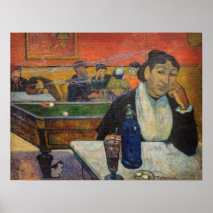 Affiche Paul Gauguin - Le Night Café, Arles