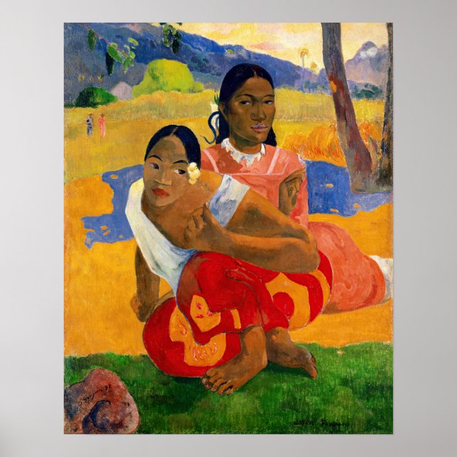 Affiche Paul Gauguin - Quand te maries-tu ? (Devant)