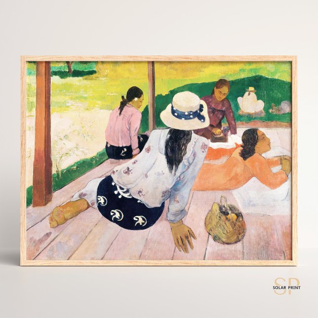 Affiche Paul Gauguin Siesta Peinture Art Print (Créateur téléchargé)