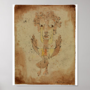 Affiche Paul Klee - Angelus Novus