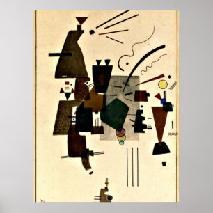 Affiche Paul Klee art : Cool chaud 