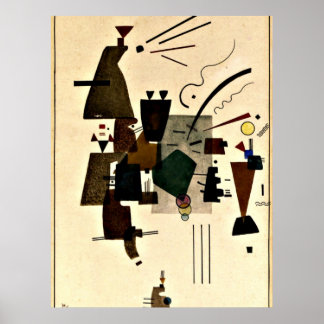 Affiche Paul Klee art : Cool réchauffé
