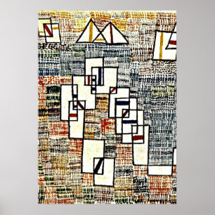 Affiche Paul Klee art - Côte de Provence