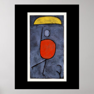 Affiche Paul Klee - Avec Parapluie