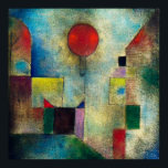 Affiche Paul Klee : Ballons rouges<br><div class="desc">Artiste : Paul Klee. 1922.</div>