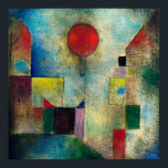 Affiche Paul Klee : Ballons rouges<br><div class="desc">Artiste : Paul Klee. 1922.</div>