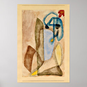 Affiche Paul Klee - Fleur en mars,