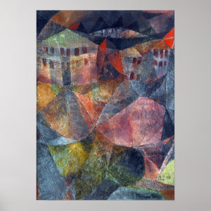 Affiche Paul Klee l'hôtel