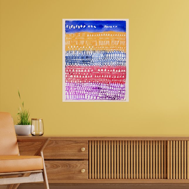 Affiche Paul Klee - Old City,  (Salon 2)