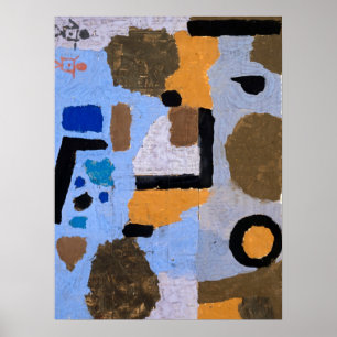 Affiche Paul Klee Peinture Abstraite Art moderne