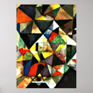 Affiche Paul Klee peinture, Avec l'oeuf