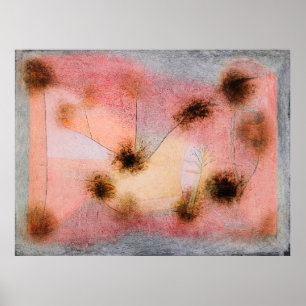 Affiche Paul Klee - Plantes Rustiques