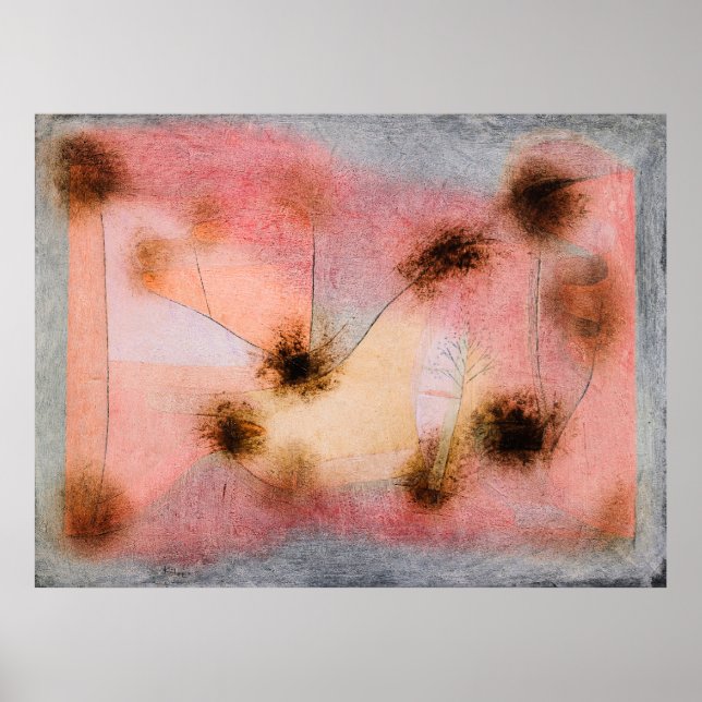 Affiche Paul Klee - Plantes Rustiques (Devant)