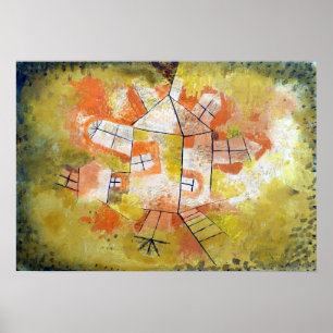 Affiche Paul Klee Revolving House