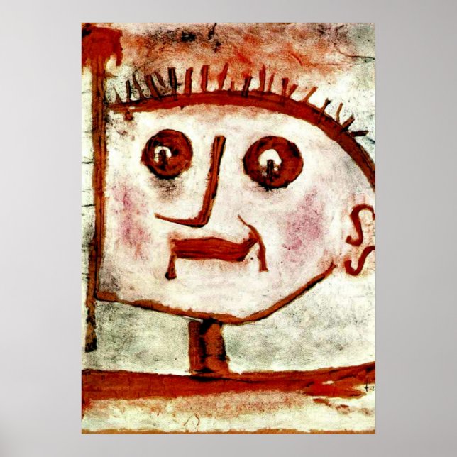Affiche Paul Klee - Une Allégorie de la Propagande (Devant)