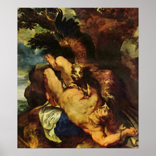 Affiche Paul Rubens - Prometheus lié (Devant)