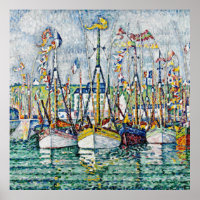 Paul Signac - Bénédiction De La Flotte De Thon À G