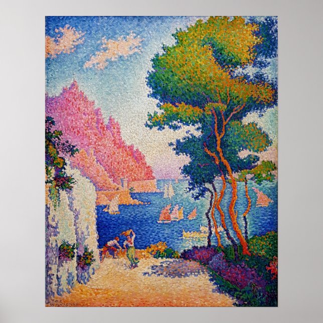 Affiche Paul Signac - Capo di Noli (Devant)