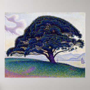 Affiche Paul Signac - Le pin Bonaventure