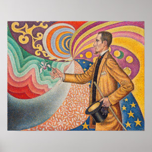 Affiche Paul Signac - Portrait de M Félix Feneon, Opus 217