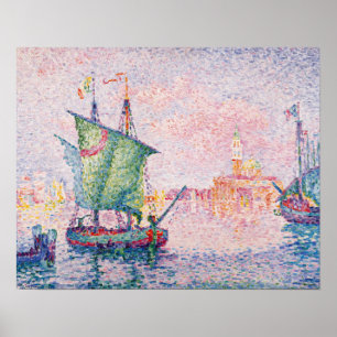 Affiche Paul Signac Venice, Le Nuage Rose