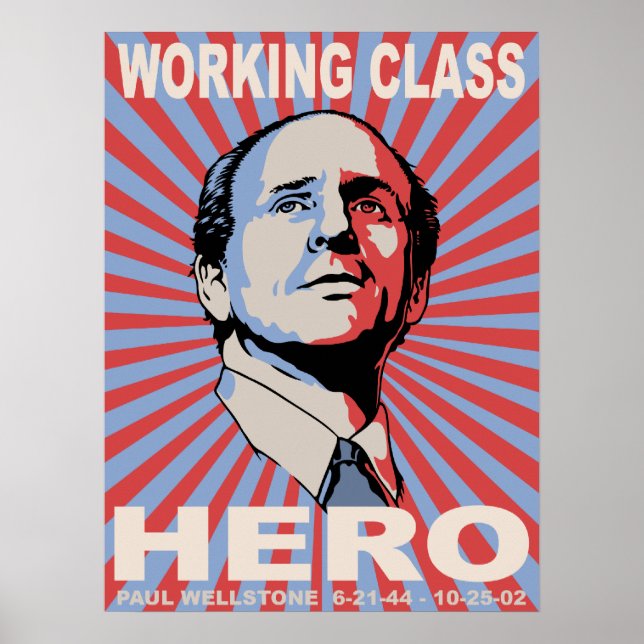 Affiche Paul Wellstone (Devant)