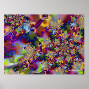 Affiche Pavé 2 Art Abstrait