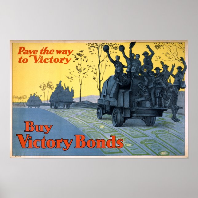 Affiche Pave The Way To Victory (toile) (Devant)