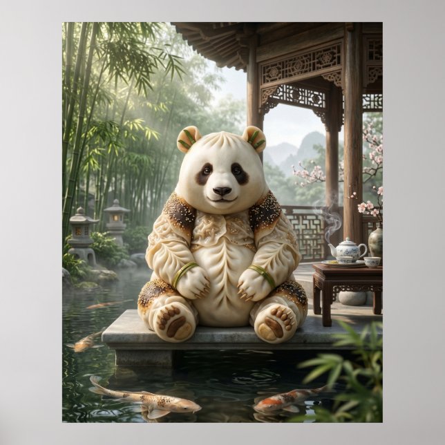 Affiche Pavillon Dim Sum Panda (Devant)