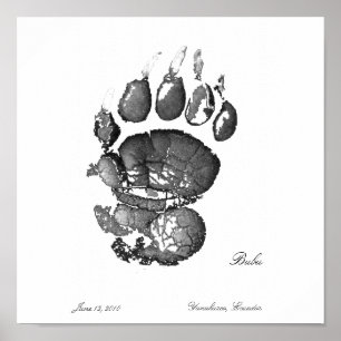Affiche Pawprint Bubu
