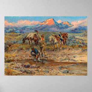 Affiche Pay Dirt, La découverte du goulet de Dernière chan