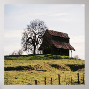 Affiche Pays à l'automne......