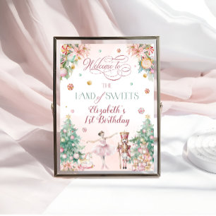 Affiche Pays de Casse-Noisette Bienvenue à la fête d'anniv