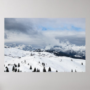 Affiche Pays des merveilles hivernales à Velika Planina, S