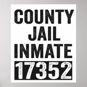 Affiche Pays Prison Détenu 17352 Drôle Halloween Prison