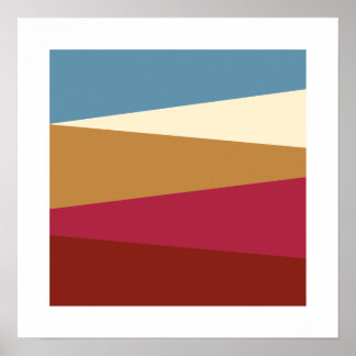 Affiche Paysage 1 Art abstrait