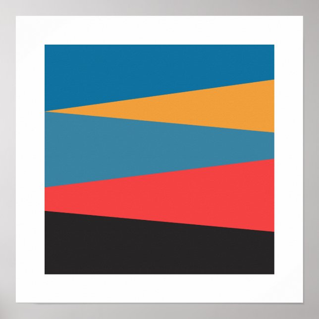Affiche Paysage 1 Art abstrait (Devant)