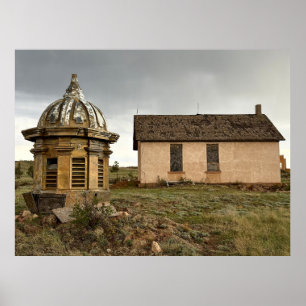 Affiche Paysage abandonné