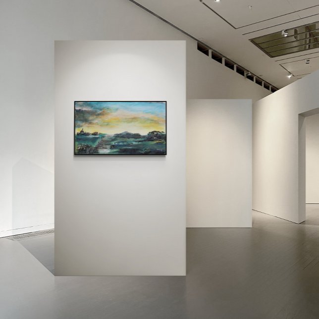 Affiche Paysage Abstrait (Créateur téléchargé)