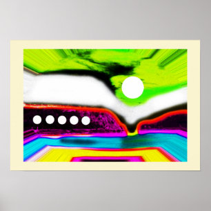 Affiche Paysage Alien