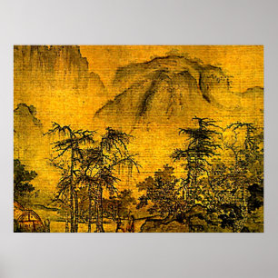 Affiche Paysage antique