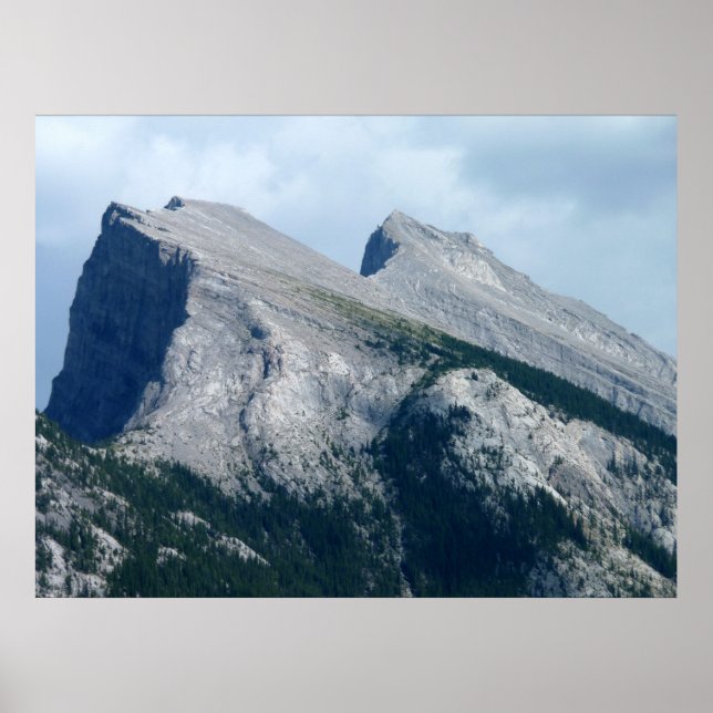 Affiche Paysage canadien Montagnes Rocheuses Banff Imprime (Devant)