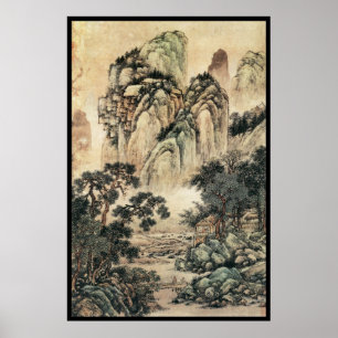 Affiche Paysage chinois (VI)